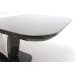 Marko asztal Edzett üveggel Fehér/Szürke 160-as