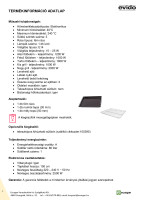 EV.LEVEL 60W Fehér