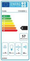 EVIDO REFLEX 60W elszívó fehér üveg