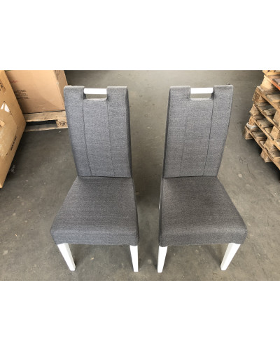 Atos szék Fehér/Szürke szövet