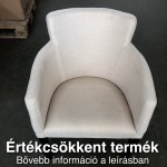 Knez fotel Wenge/Beige szövet