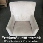 Príma fotel Wenge/Beige szövet