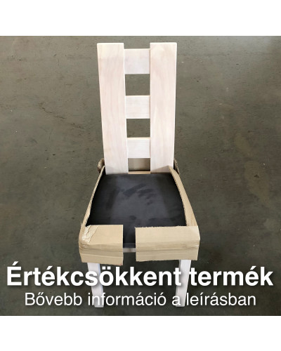 Indiana szék Rusztik fehér