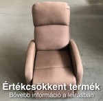 Dallas fotel Sötétbarna szövet
