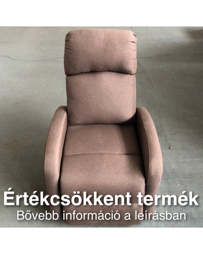 Dallas fotel Sötétbarna szövet