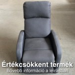 Dallas fotel Fekete szövet