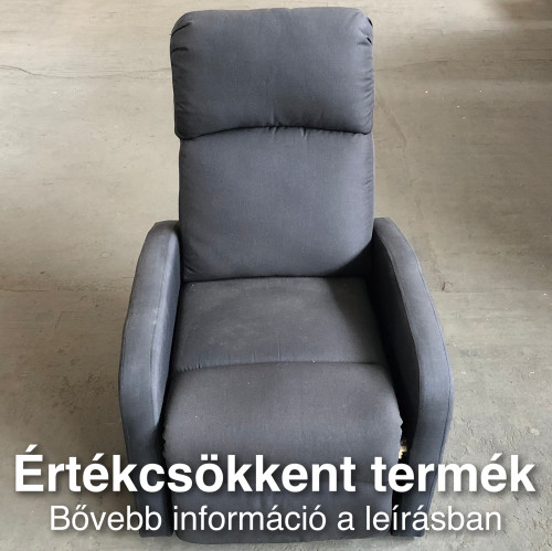 Dallas fotel Fekete szövet