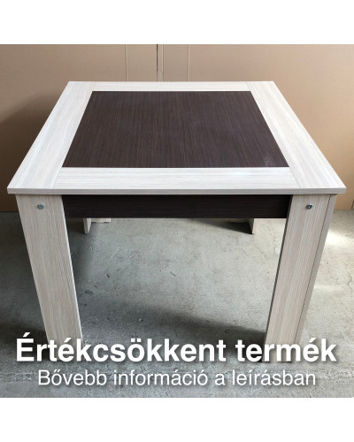 Alina asztal 90x90 Ferrara/Finombarna