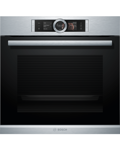 Bosch HSG636BS1 Serie 8 Beépíthető sütő gőz funkcióval Nemesacél