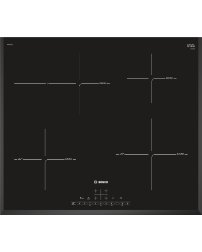 Bosch PIF651FC1E Serie 6 Indukciós főzőlap Fekete