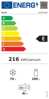 Bosch KIV87VSE0 Serie 4 Beépíthető alulfagyasztós hűtő