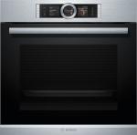 Bosch HSG636BS1 Serie 8 Beépíthető sütő gőz funkcióval Nemesacél