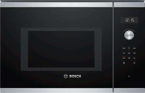 Bosch BFL554MS0 Serie 6 Beépíthető mikrohullámú sütő Nemesacél