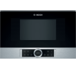 Bosch BFL634GS1 Serie 8 Beépíthető mikrohullámú sütő Nemesacél