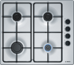 Bosch PBP6B5B80H Serie 4 Gázfőzőlap Nemesacél