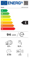 Bosch SMV2HVX20E Serie 2 Beépíthető mosogatógép (MEGSZŰNT)