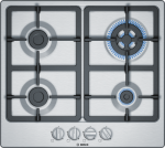 Bosch PGH6B5B90 Serie 4 Gázfőzőlap Nemesacél