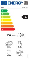 Bosch SMI6ECS51E Serie 6 Beépíthető mosogatógép (MEGSZŰNT)