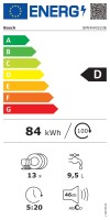 Bosch SMI4HVS33E Serie 4 Beépíthető mosogatógép (MEGSZŰNT)