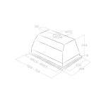 ELICA ELIBLOC HT 60cm elszívó Ezüst