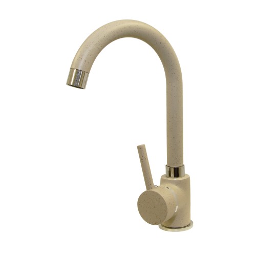 Gránit íves csaptelep Beige