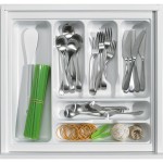 Hettich fiókrendező 401-450-es fiókbelsőhöz Fehér (Méretre vágandó)