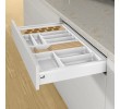 Hettich fiókrendező 701-800-as fiókbelsőhöz Fehér (Méretre vágandó)