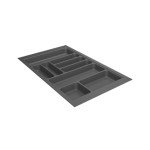 Hettich fiókrendező 401-450-es fiókbelsőhöz Antracit (Méretre vágandó)