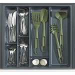 Hettich fiókrendező 450-es elemhez Antracit (Méretpontos)