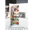 Divian Kamravasalat K60N 600/1700 - Króm teli tálcával
