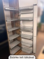 Divian Kamravasalat K60N 600/1700 - Szürke teli tálcával
