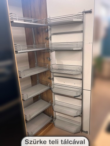Divian Kamravasalat K60N 600/1700 - Szürke teli tálcával