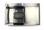 SLIM mosogatótálca 1 mély csepegtetős Inox (balos medence)