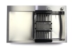 SLIM mosogatótálca 1 mély csepegtetős Inox (jobbos medence)