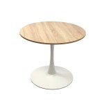 Divian kör asztallap 90 cm Sonoma