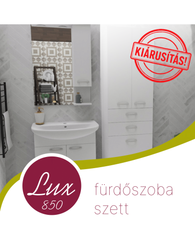 Lux 850 fürdőszobaszett