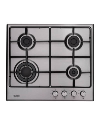 EVIDO VALEO 60FX gáz főzőlap, inox, WOK, matt zománc edénytartók