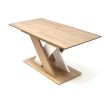 Berlin asztal Sonoma/Fehér 160 cm