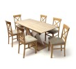 Berlin asztal Sonoma/Fehér 160 cm