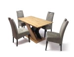 Kis Berlin asztal Artisan/Antracit 135 cm