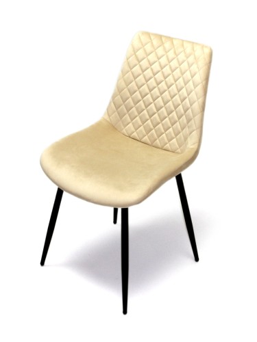 Onyx szék Beige bársony szövet