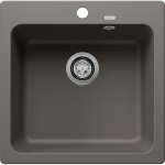 Blanco Naya 5 mosogatótálca Vulkánszürke