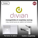 Divian mosogatótálca & csaptelep csomag #1