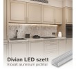 Divian LED szett Eloxált profillal