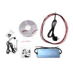 Divian LED szett Fekete profillal