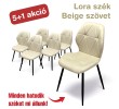 Lora szék Beige szövet (5+1 kedvezmény)