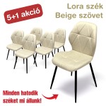 Lora szék Beige szövet (5+1 kedvezmény)