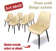 Onyx szék Beige bársony szövet (5+1 kedvezmény)
