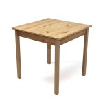 Olivér asztal Artisan tölgy 80x80 cm