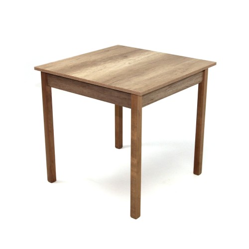 Olivér asztal Canyon tölgy 80x80 cm